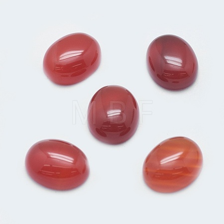 Natural Carnelian Cabochons G-G759-Z16-1