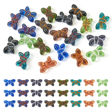 20Pcs Transparent Lampwork Beads FIND-TA0005-47-1