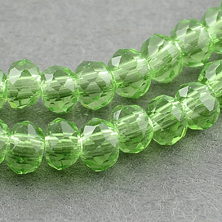 Transparent Glass Beads Strands GLAA-R135-2mm-11-1