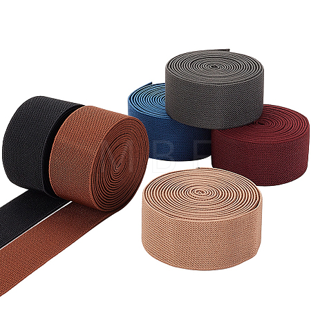 15M 6 Colors Polyester Thick Elastic Wide Band DIY-PH0017-30B-1