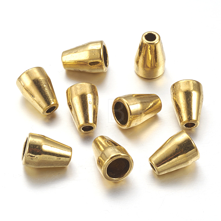 Tibetan Style Alloy Bead Cone GLF10941Y-NF-1