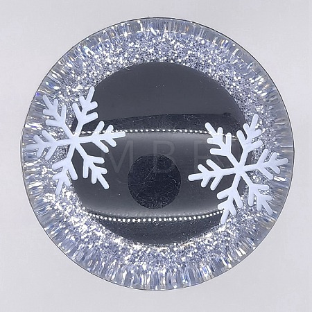 Snowflake Resin Craft Safety Eyes DIY-WH0399-97B-1