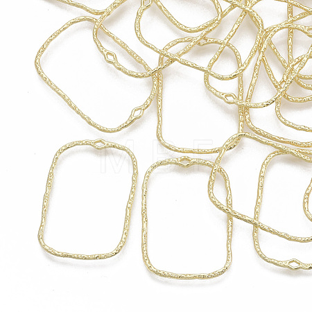 Alloy Open Back Bezel Pendants X-PALLOY-S121-81B-1
