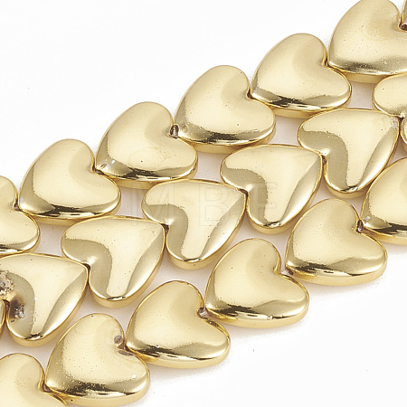 Electroplate Non-magnetic Synthetic Hematite Beads Strands G-T061-87G-1