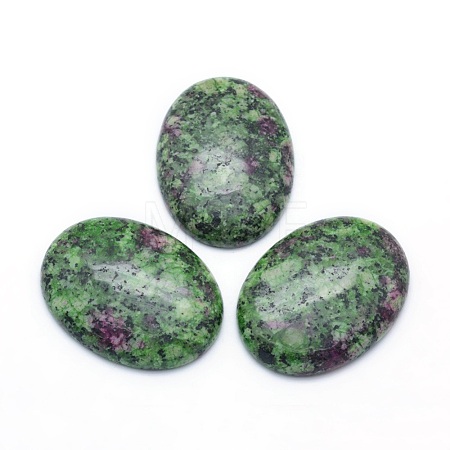 Natural Ruby in Zoisite Cabochons G-P393-I22-1
