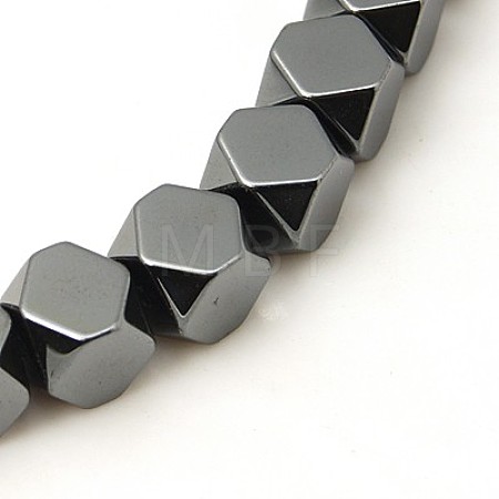 Non-magnetic Synthetic Hematite Beads Strands G-E187-1-1