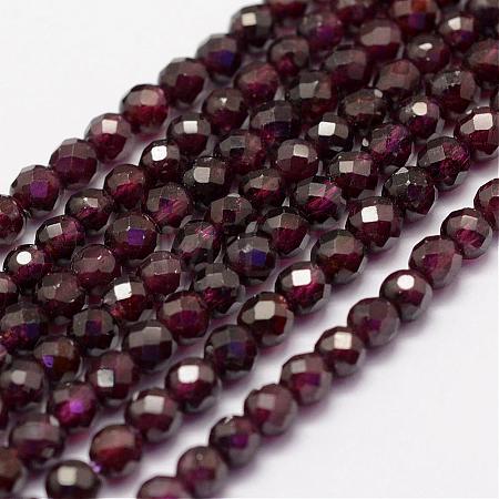 Natural Garnet Beads Strands G-F460-28-1