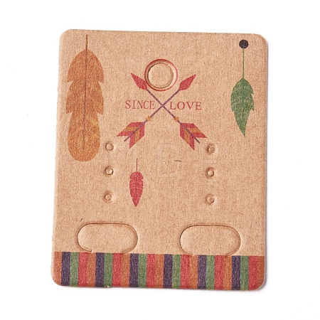 Paper Jewelry Display Cards CDIS-G002-07B-06-1