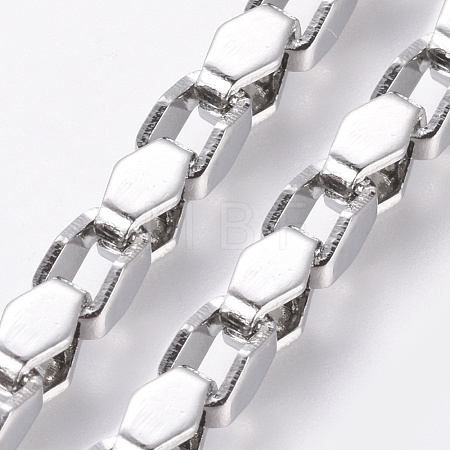 Non-Tarnish 304 Stainless Steel Venetian Chains CHS-E019-07P-1