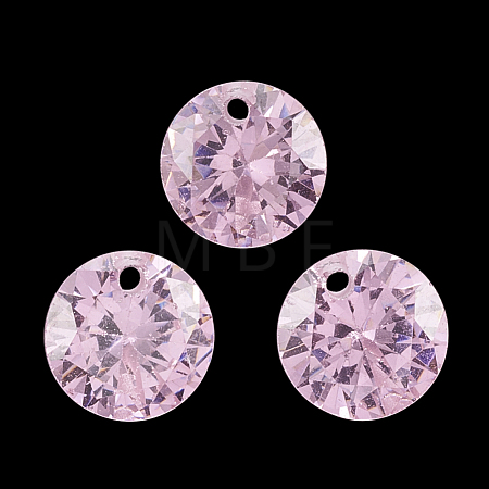 Cubic Zirconia Charms ZIRC-N033-C-08-1