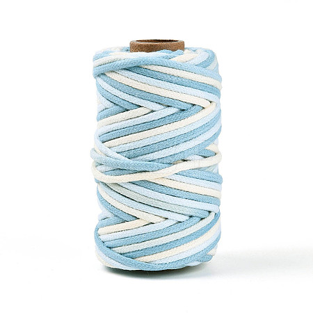 Segment Dyed Polycotton Macrame Cord OCOR-T017-03E-1