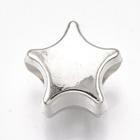 CCB Plastic European Beads CCB-S161-03P-1