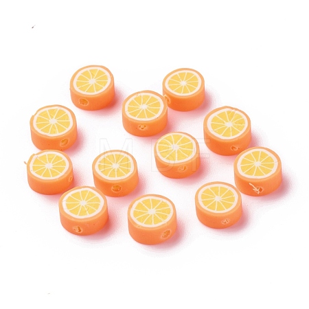 Handmade Polymer Clay Beads CLAY-R069-01L-1