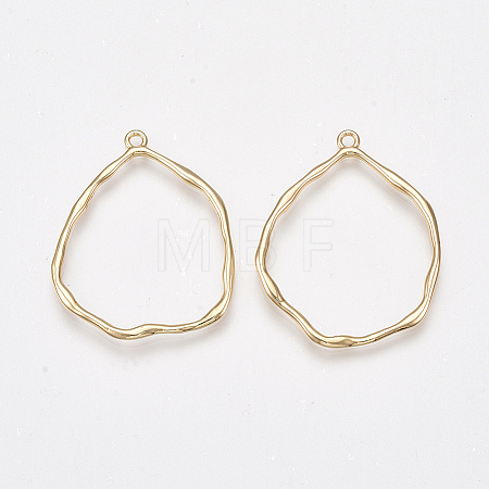 Brass Pendants X-KK-T038-525G-1