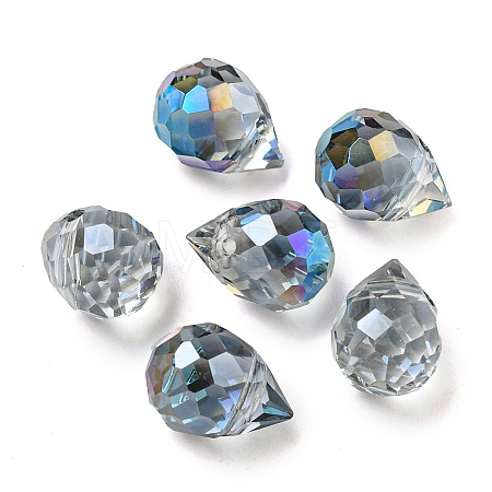 Electroplated Glass Beads EGLA-K062-01A-FR01-1