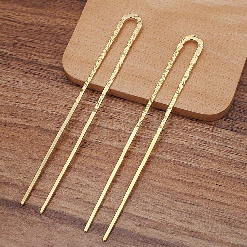 Ancient Style Brass Hair Fork Finding PW-WG5A666-02-1