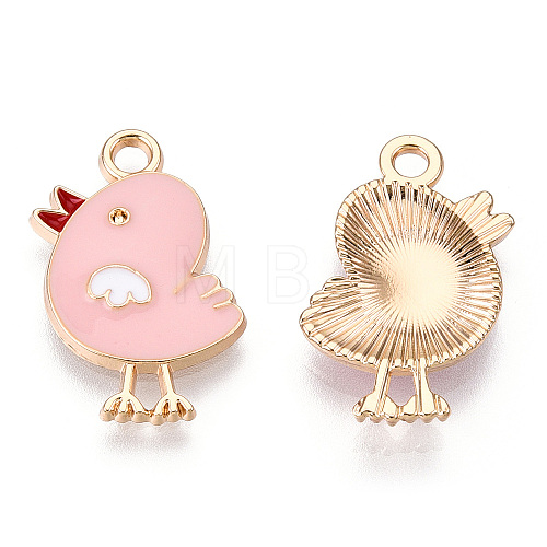 Alloy Enamel Pendants ENAM-S119-004B-1