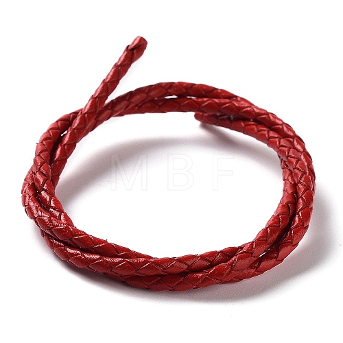 Braided Leather Cord VL3mm-12-1