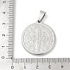 304 Stainless Steel Pendants STAS-A053-24C-P-3