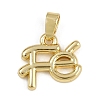 Brass Pendants LS-KK-Z123-22G-01-1