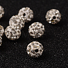 Pave Disco Ball Beads X-RB-A140-8mm-7-3