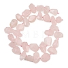 Natural Rose Quartz Beads Strands GG-CBA3D9B-12-2
