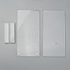 Transparent Acrylic Currency Display Frames ODIS-WH0002-29-2