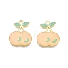 Light Gold Plated Alloy Enamel Pendants PALLOY-N176-25C-RS-1