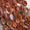 Natural Fire Crackle Agate Beads Strands GG-CBAE0EB-03A-1