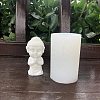 Buddha Shape Candle DIY Food Grade Silicone Statue Molds PW-WG48218-07-1