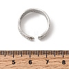 304 Stainless Steel Cuff Open Rings RJEW-P188-02B-P-5