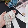 Fingerinspire Crystal Rhinestone Wedding Dress Belt DIY-FG0002-48-3