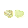 UV Plating Acrylic Cabochons OACR-H121-02B-2