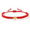 304 Stainless Steel Bead Braided Bead Bracelets HG7153-14-1
