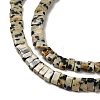 Natural Dalmatian Jasper Beads Strands G-Z045-A07-01-4