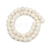 Natural White Shell Beads Strands BSHE-U001-01E-2