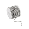 304 Stainless Steel Ball Chains CHS-CJ0001-26-3