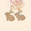 Easter Brass Dangle Earrings FS-WG493AD-01-2