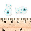 Baking Paint Glass Enamel Beads LAMP-D303-04I-3