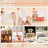100Pcs 5 Styles Rectangle and Square Double-Sided EPE Foam Resealable Bags ABAG-BC0001-75-5