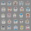 50Pcs Carousel PET Stickers PW-WG2DB4E-01-4