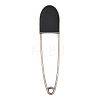 Alloy Extra Large Safety Pin Brooches JEWB-Z051-01P-04-1