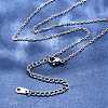 Tarnish Resistant 304 Stainless Steel Necklaces NJEW-E080-10P-1