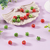 20Pcs 2 Colors Handmade Porcelain Beads PORC-TA0001-69-5
