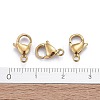 Ion Plating(IP) 316L Surgical Stainless Steel Lobster Claw Clasps X-STAS-H353-C-02G-A-4