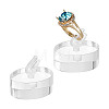 Acrylic Finger Ring Display Holders RDIS-WH0020-02B-01-1