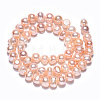 Natural Cultured Freshwater Pearl Beads Strands PEAR-N013-06M-4