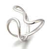 304 Stainless Steel Cuff Rings X-RJEW-Z074-21P-1