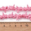 Synthetic Turquoise Dyed Beads Strands G-B184-C03-02-4