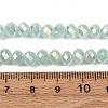 Electroplate Glass Beads Strands EGLA-A034-J6mm-T02-2